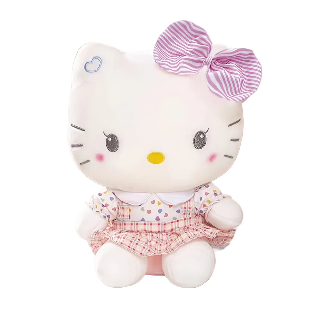 Pink Sweetheart Kitty Plush – Ultra Soft Cuddle Companion