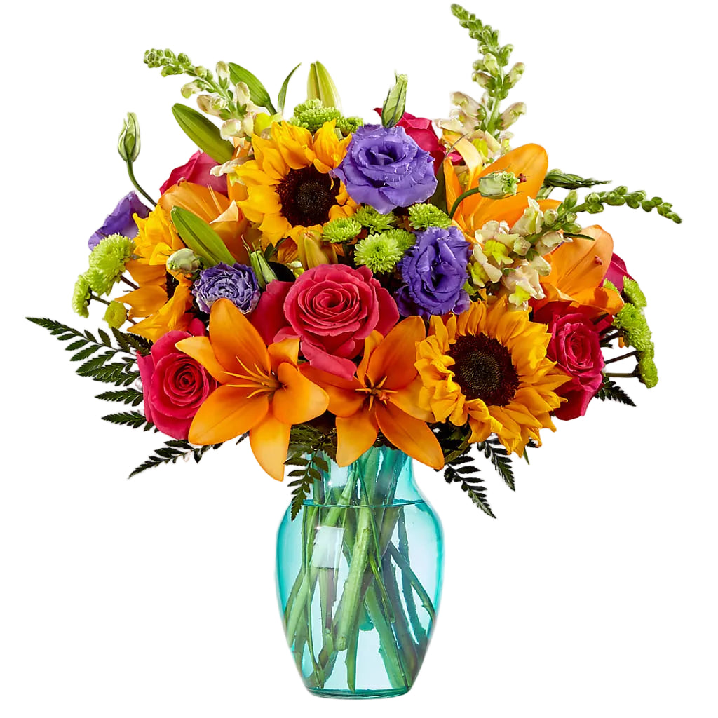 Double Rainbow Bouquet