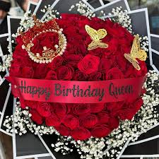 rose buchon banner crown and butterfly