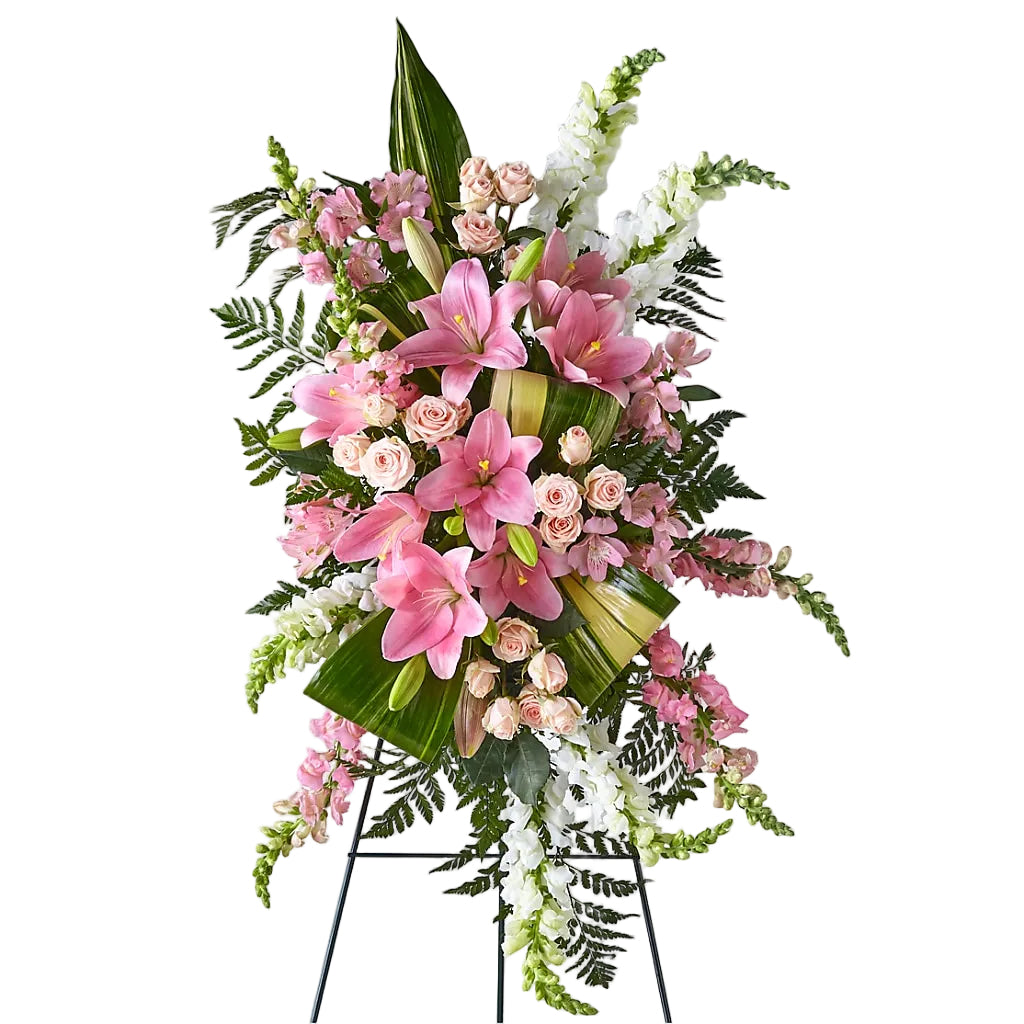 Elegant Embrace Standing Spray