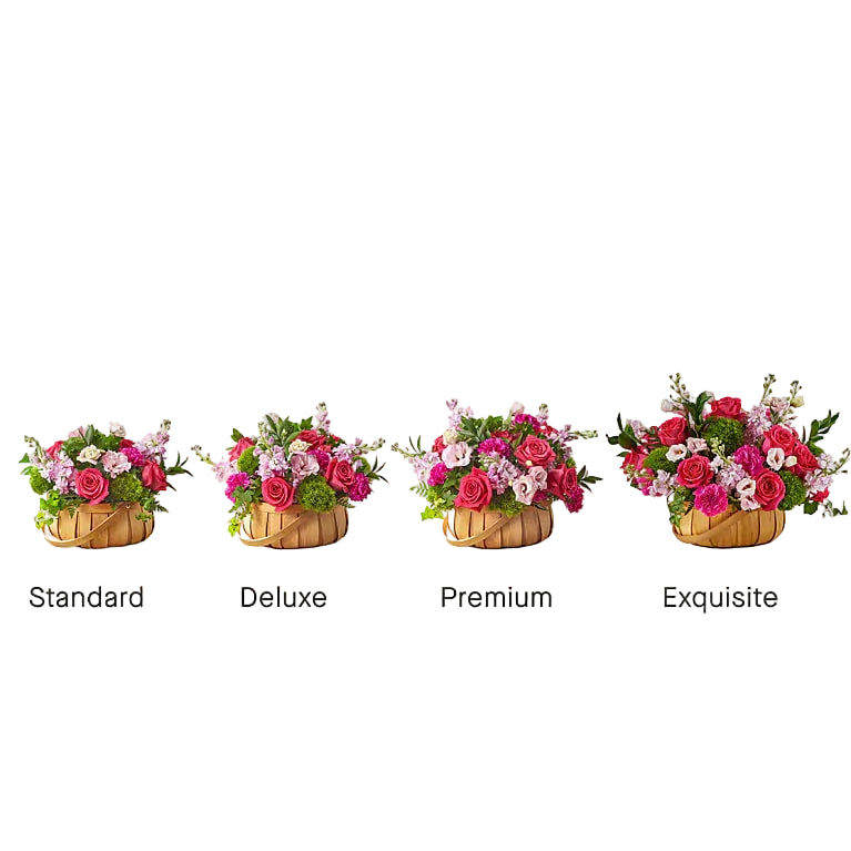Radiance in Bloom Basket