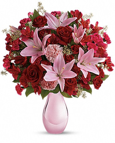 Roses and Pearls Bouquet