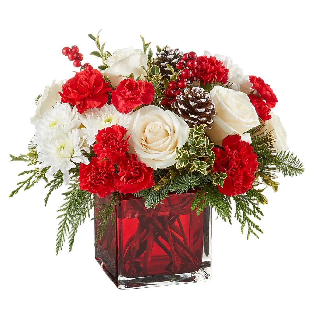 Ramo de mercado navideño