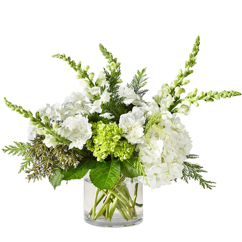 Ramo de malvaviscos en la parte superior