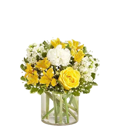 Yellow & White Delight™ Bouquet