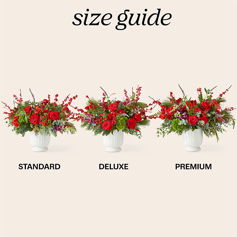 Big Red Bow Bouquet