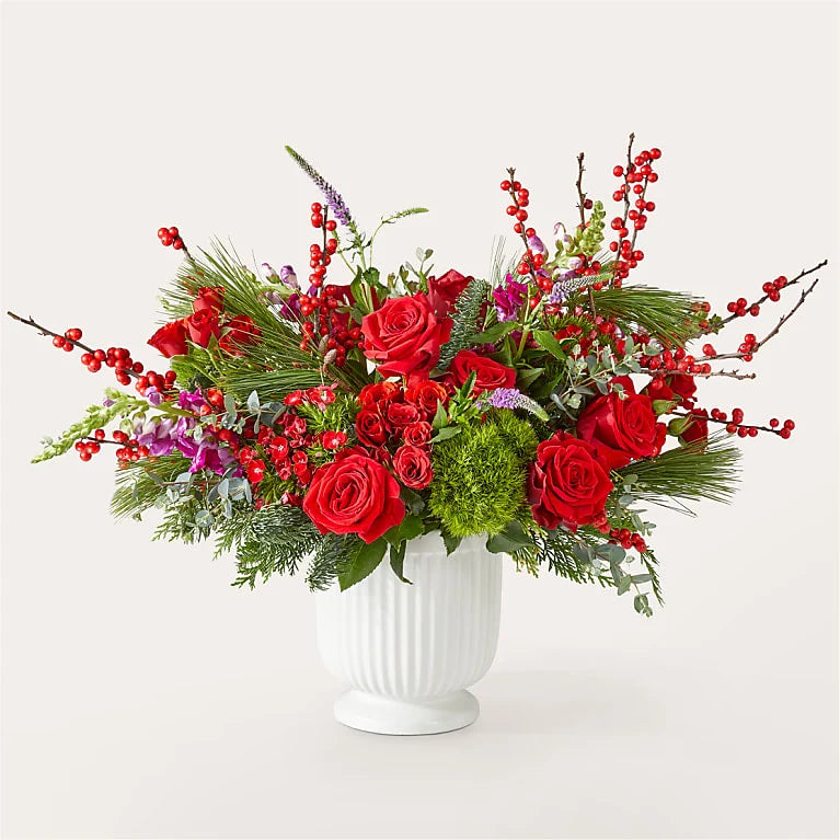 Big Red Bow Bouquet