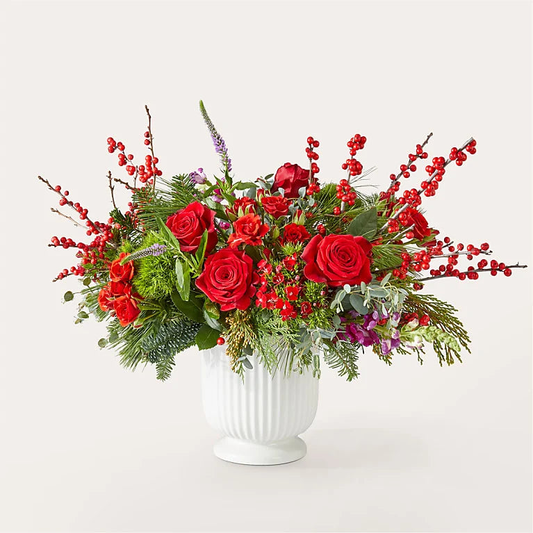 Big Red Bow Bouquet