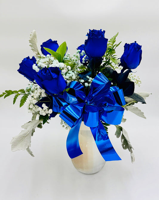 Royal Blue Elegance