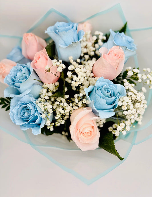 Baby Blue & Blush