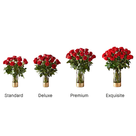 Classic Love Red Rose Bouquet