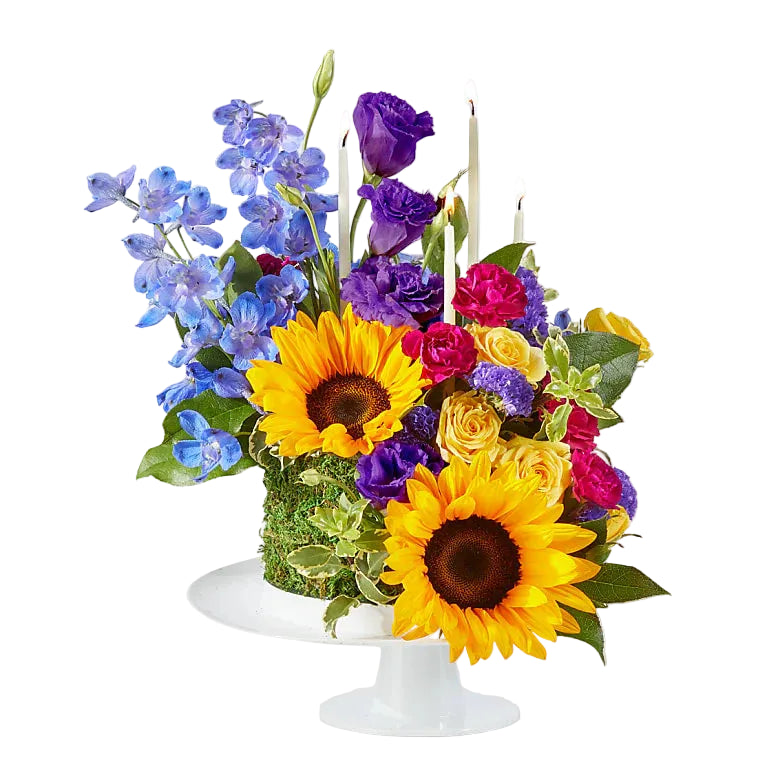 Pastel floral Estrella del día